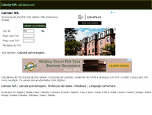 Tablet Screenshot of calculariva.com
